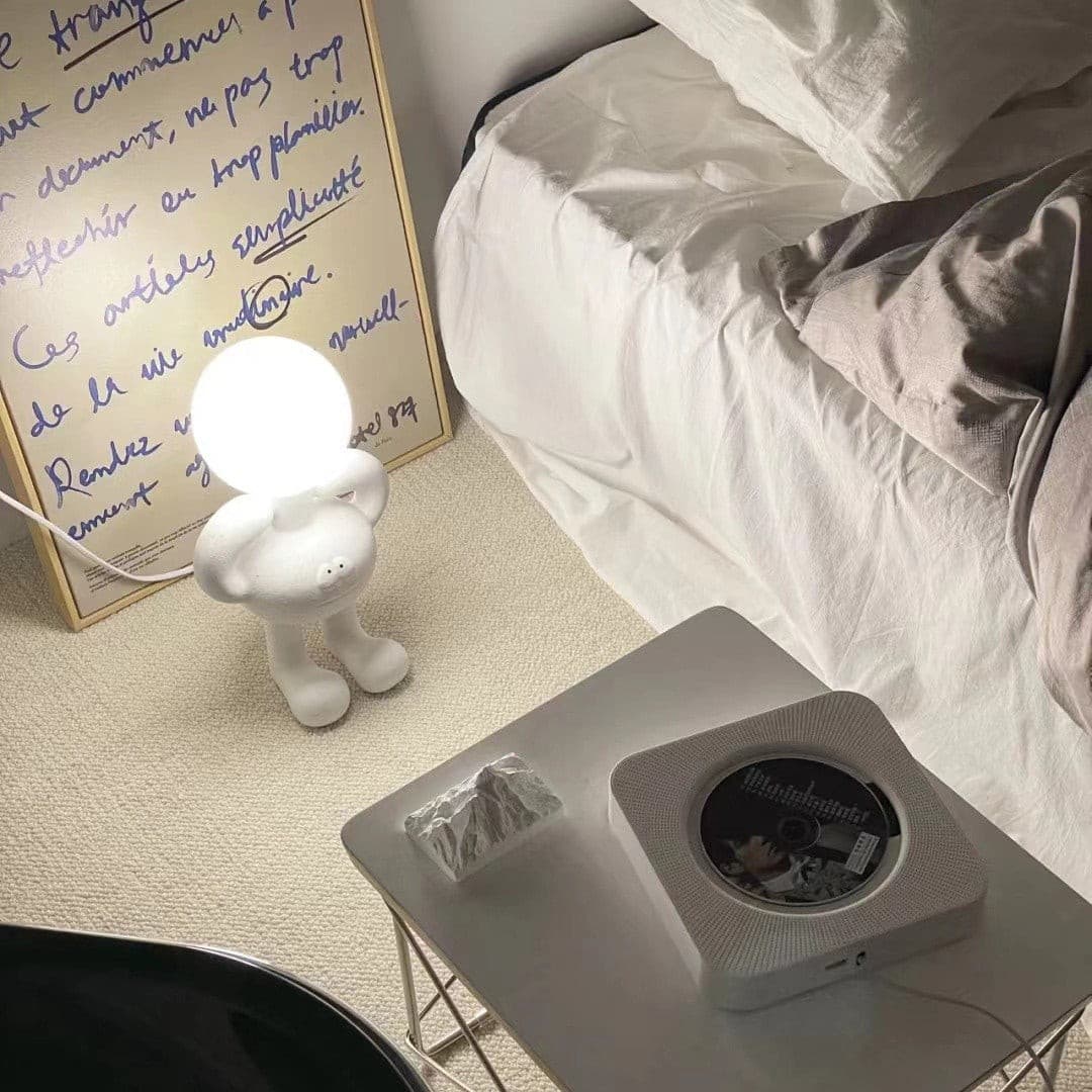 Resin Robot Table Lamp
