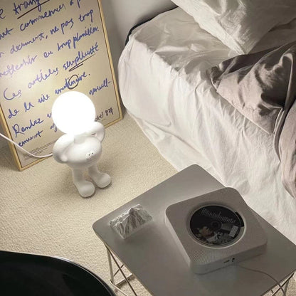 Resin Robot Table Lamp