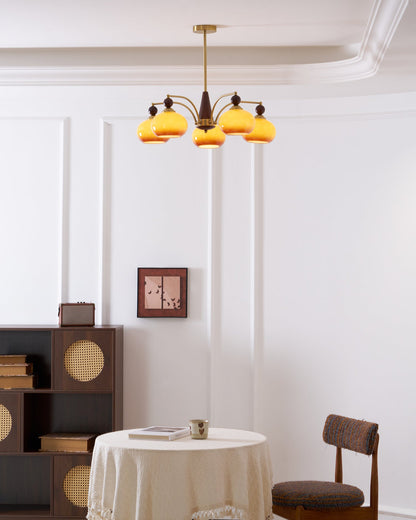 Tillary Wood Chandelier