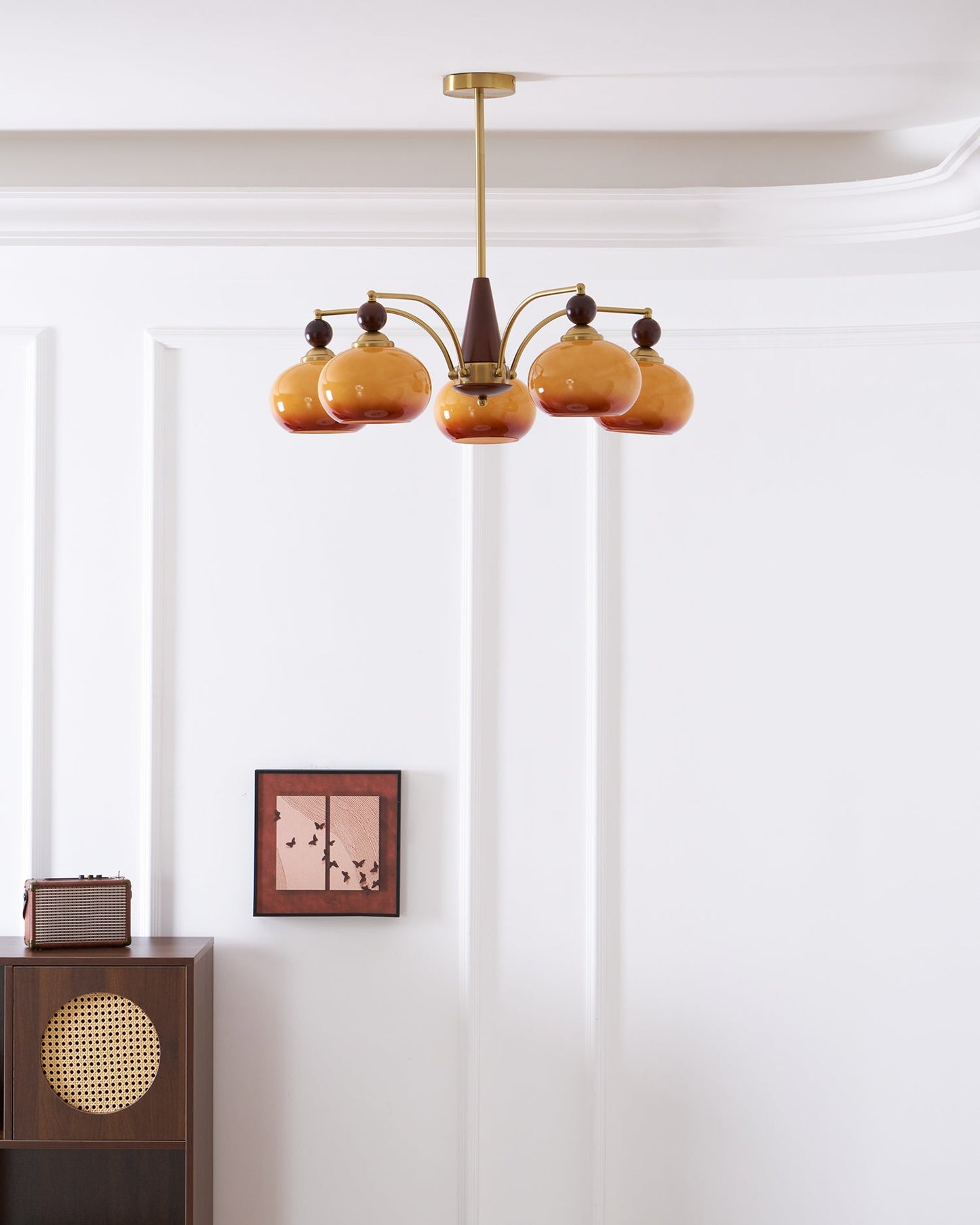 Tillary Wood Chandelier