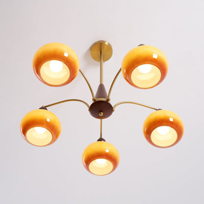 Tillary Wood Chandelier