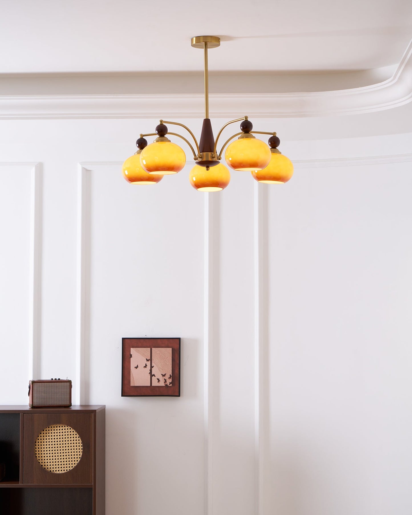 Tillary Wood Chandelier