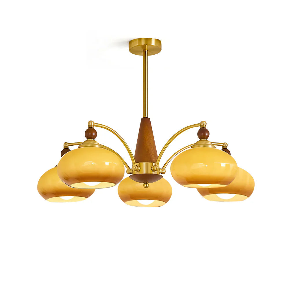 Tillary Wood Chandelier