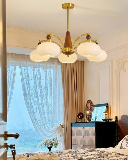 Tillary Wood Chandelier