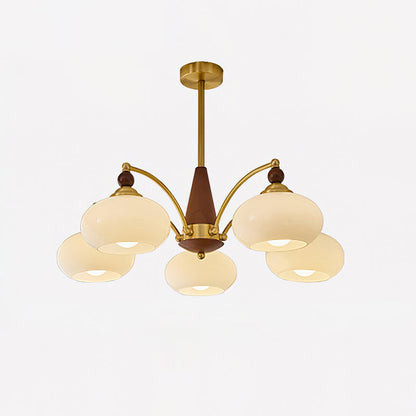 Tillary Wood Chandelier