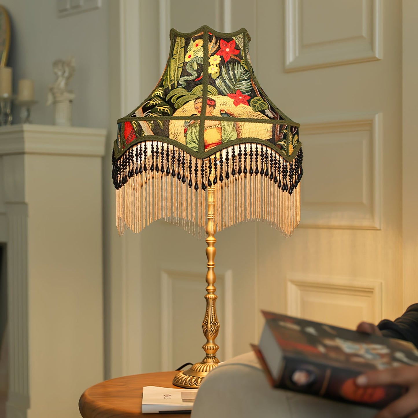 Retro Peony Table Light
