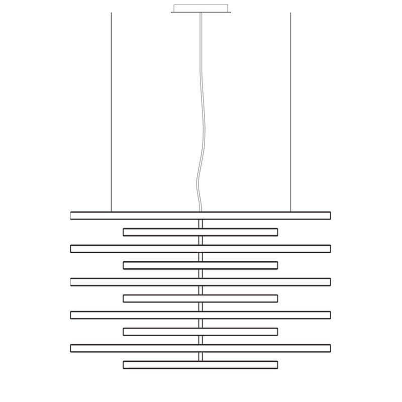 Black Rhythm Collection Chandeliers