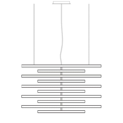 Black Rhythm Collection Chandeliers