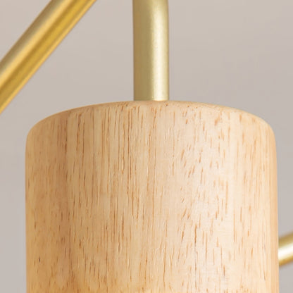 Ribbed Chandelier