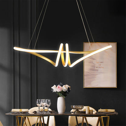 Ribbon Chandelier