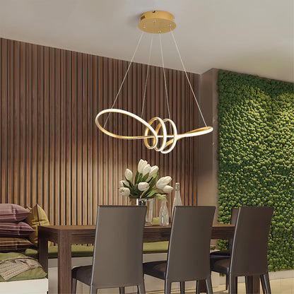 Ribbon Chandelier