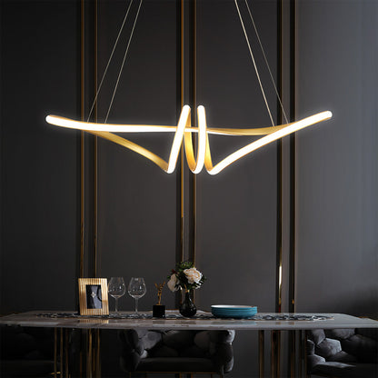 Ribbon Chandelier