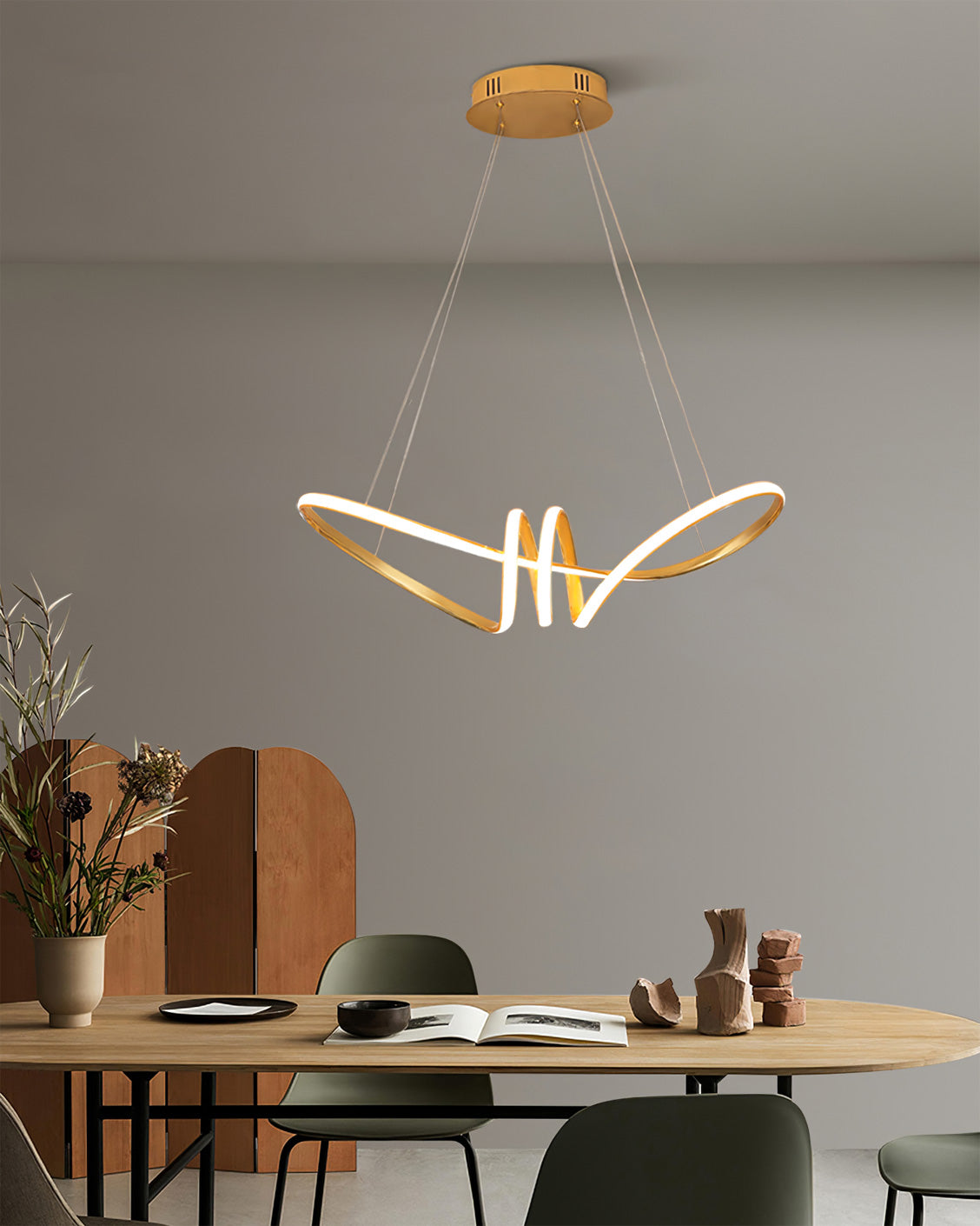 Ribbon Chandelier