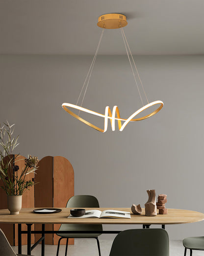 Ribbon Chandelier