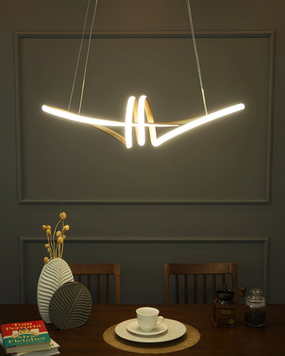Ribbon Chandelier