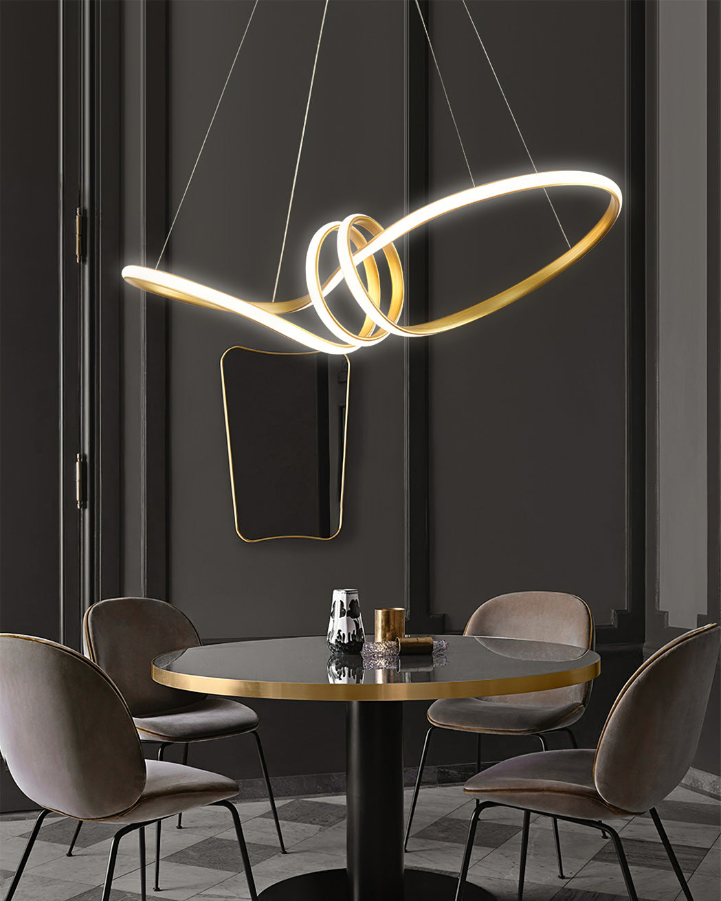 Ribbon Chandelier