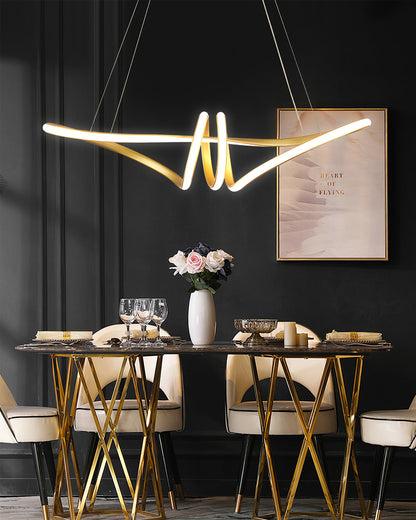 Ribbon Chandelier