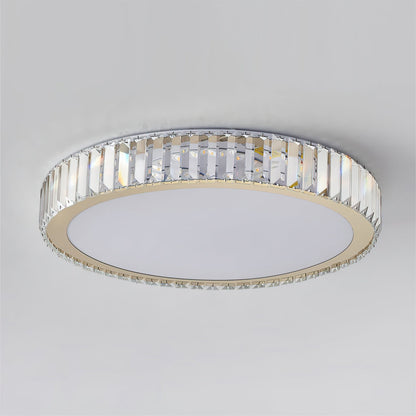 Round Crystal Ceiling Lamp