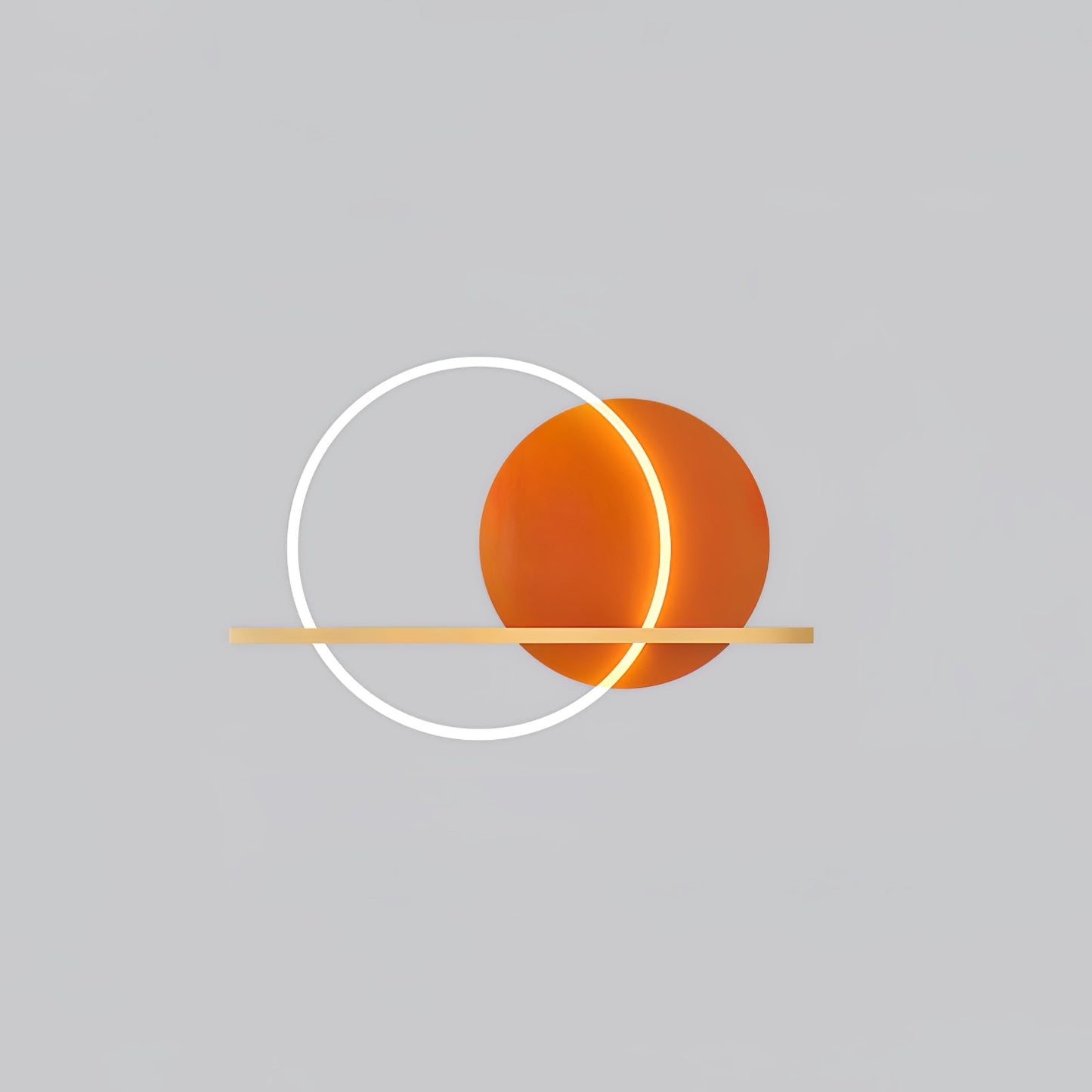 Round Cut Wall Lamp