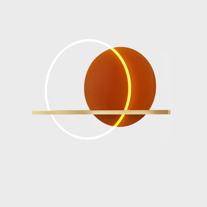 Round Cut Wall Lamp