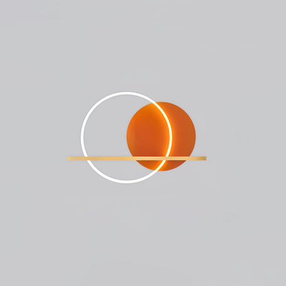 Round Cut Wall Lamp