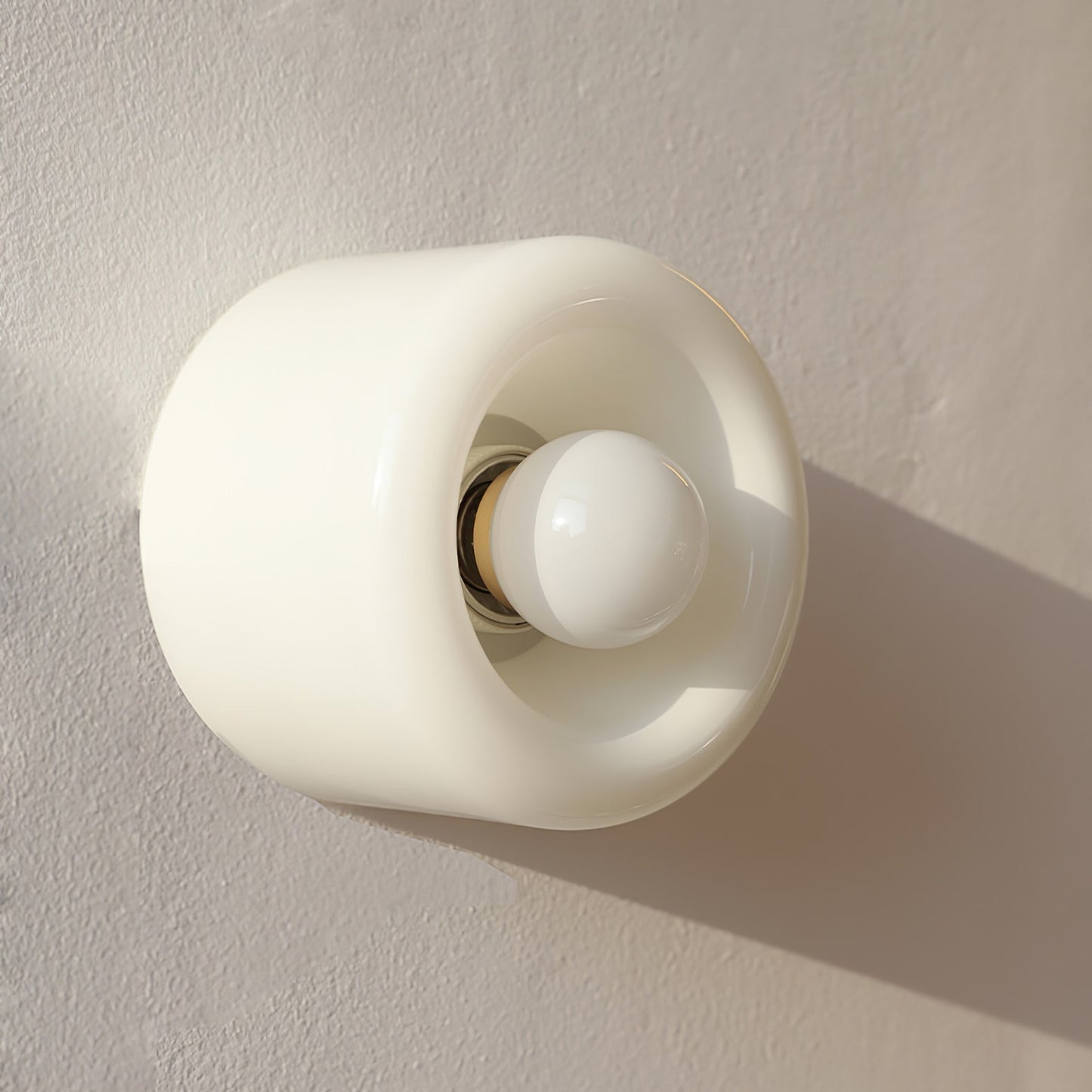 Round Glass Wall Lamp