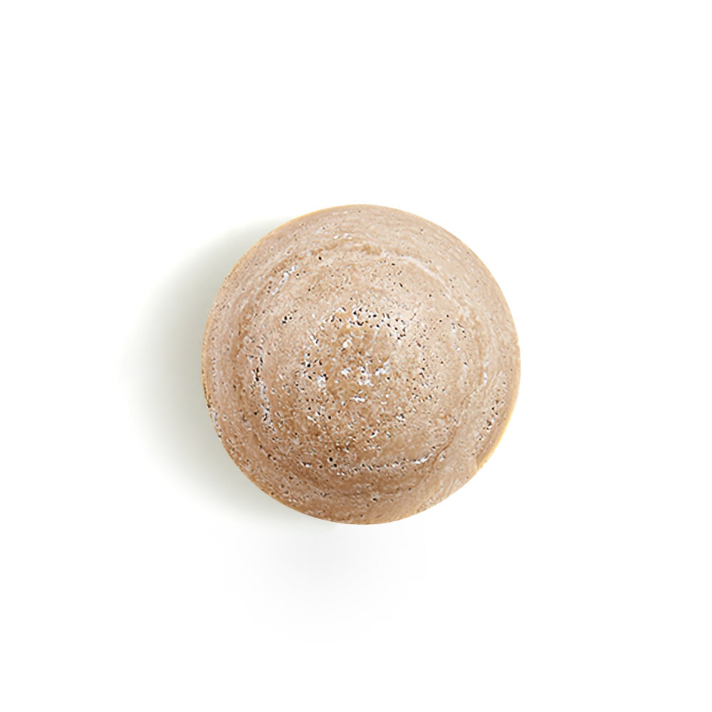 Round Travertine Wall Lamp