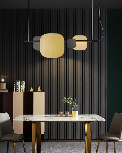 Rounded square Chandelier
