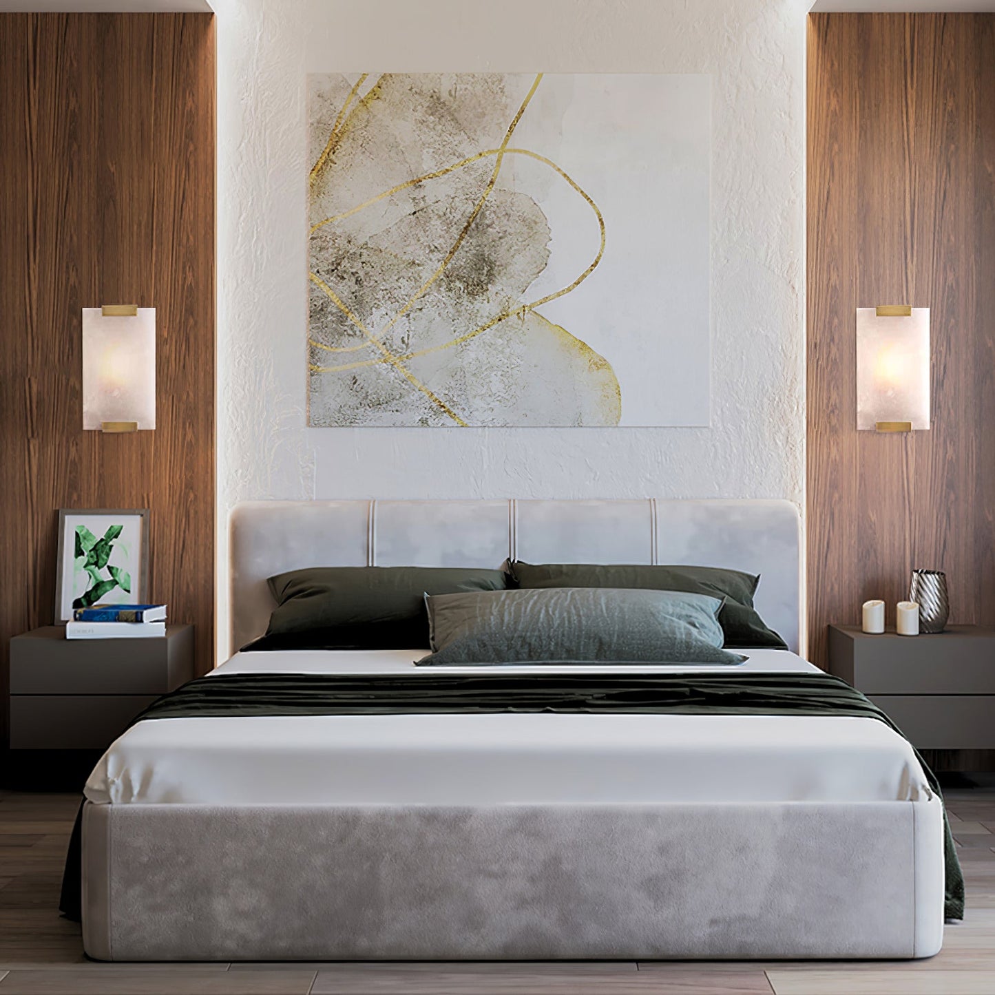 Roux Alabaster Wall Lamp