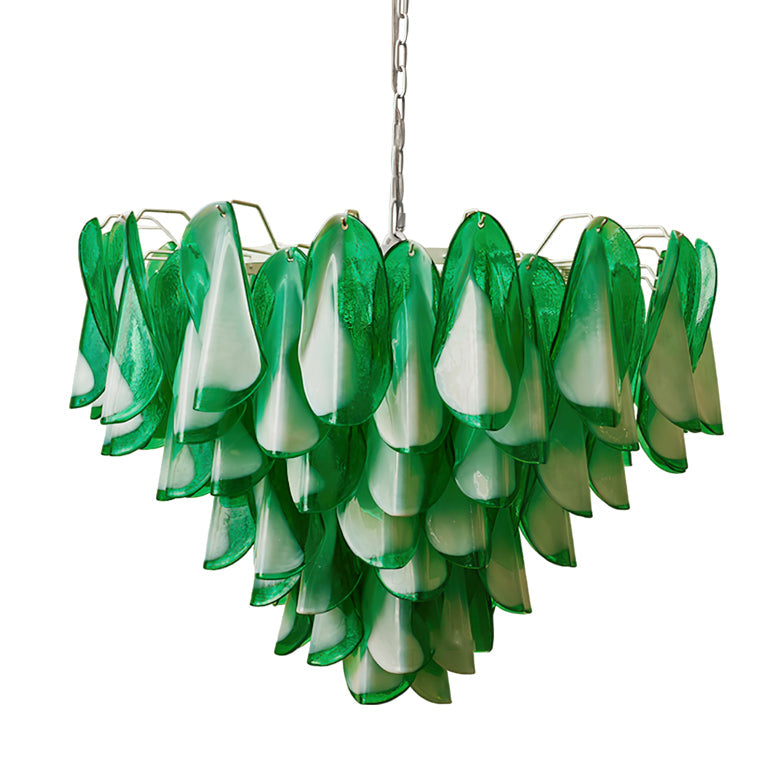 Saddle Green Chandelier