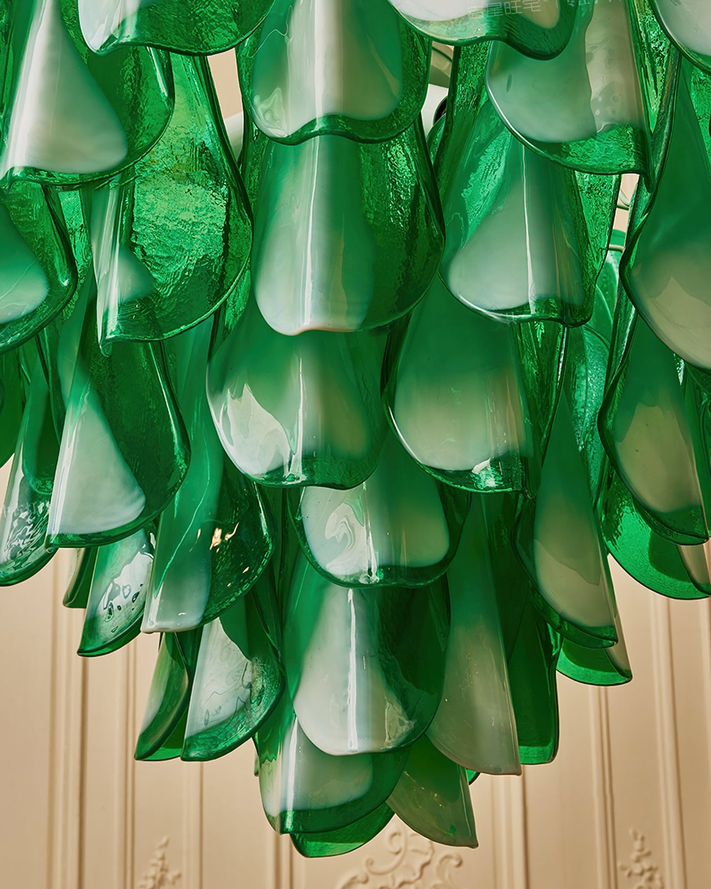 Saddle Green Chandelier
