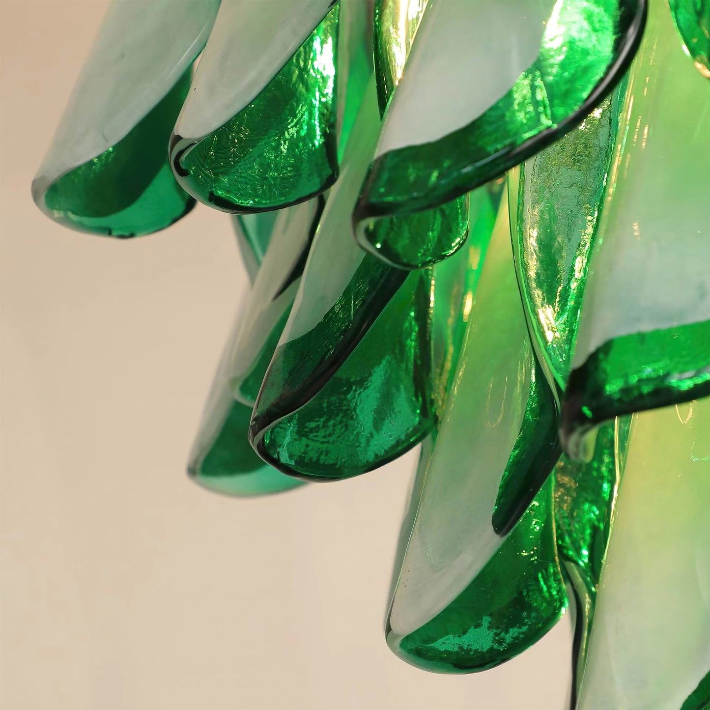 Saddle Green Chandelier