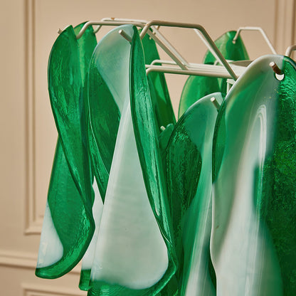 Saddle Green Chandelier