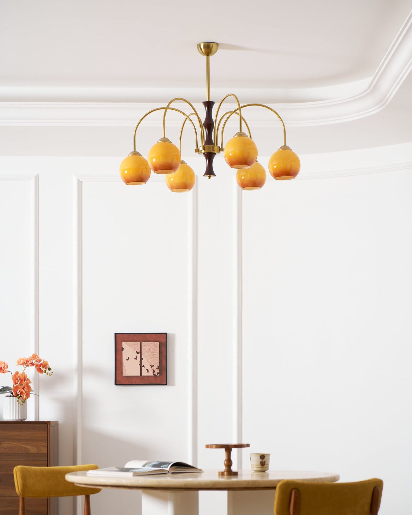 Satellite Ball Chandelier