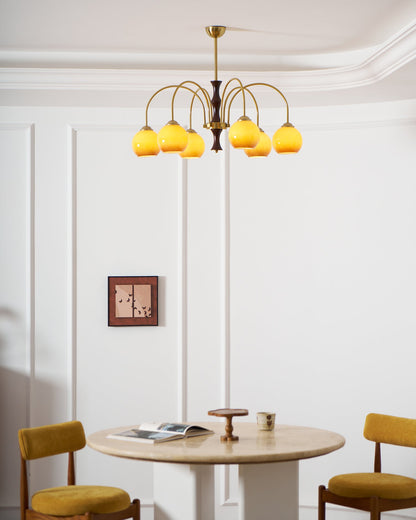 Satellite Ball Chandelier