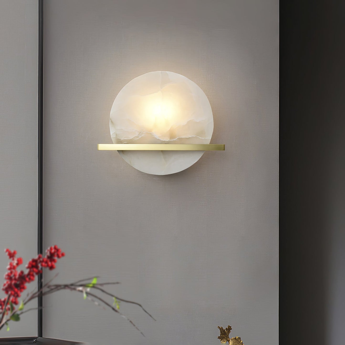Savion Alabaster Wall Lamp
