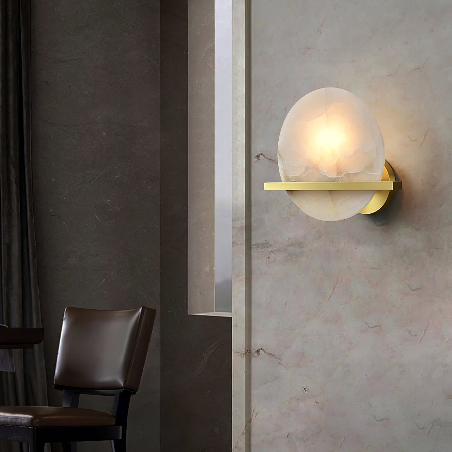 Savion Alabaster Wall Lamp