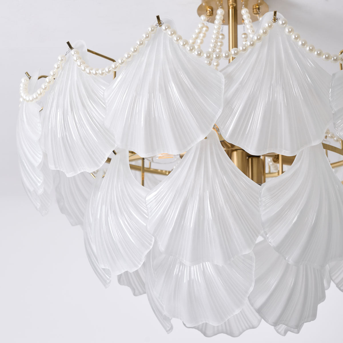 Scallop Shell Chandelier