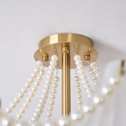 Scallop Shell Chandelier