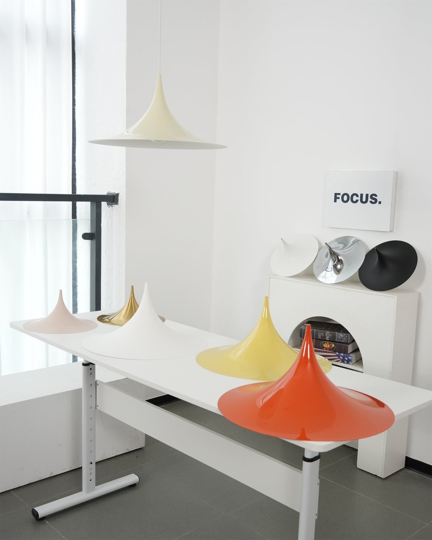 Semi Pendant Light