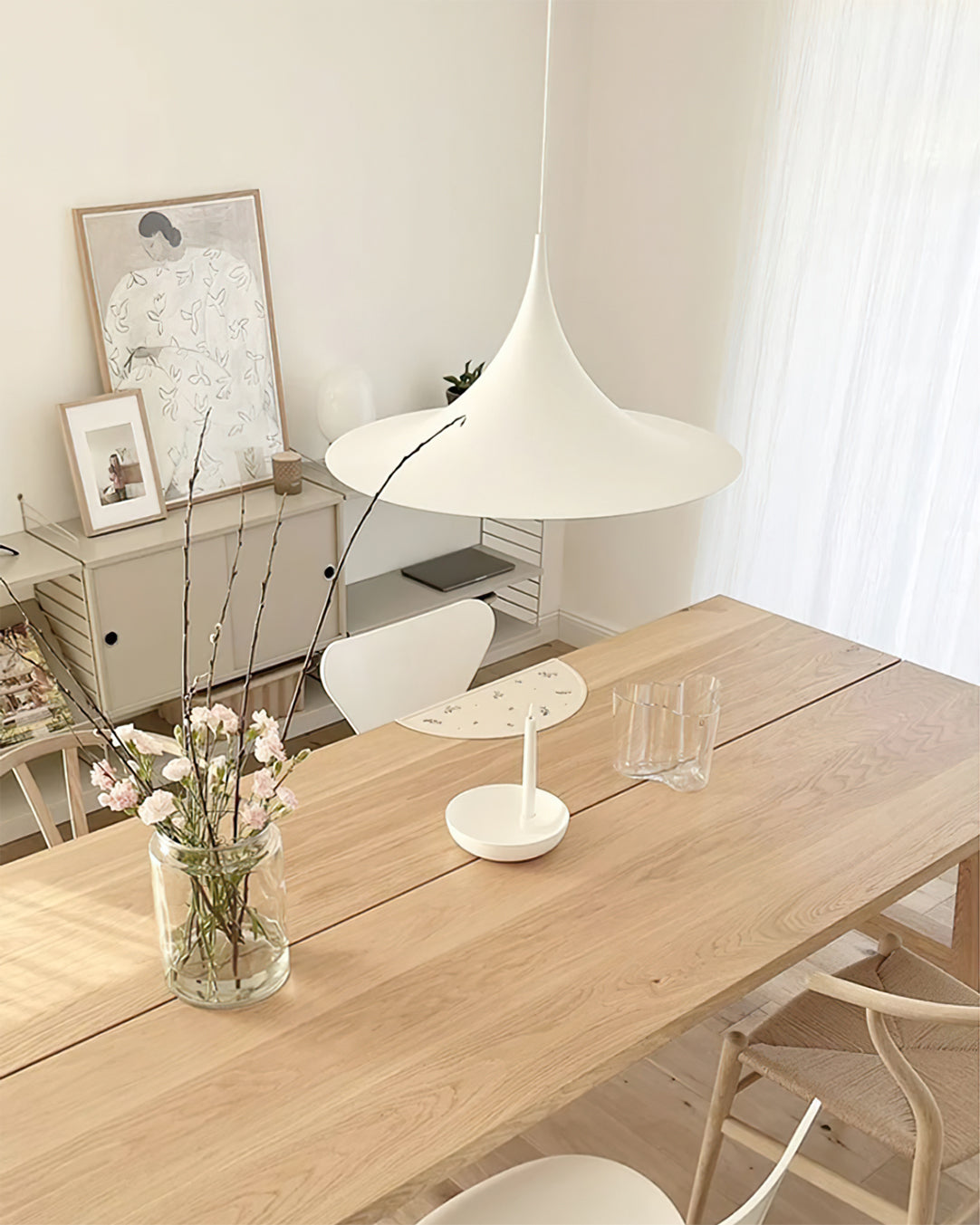 Semi Pendant Light