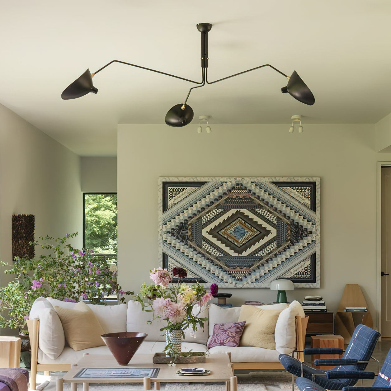 Serge Mouille Ceiling Light A