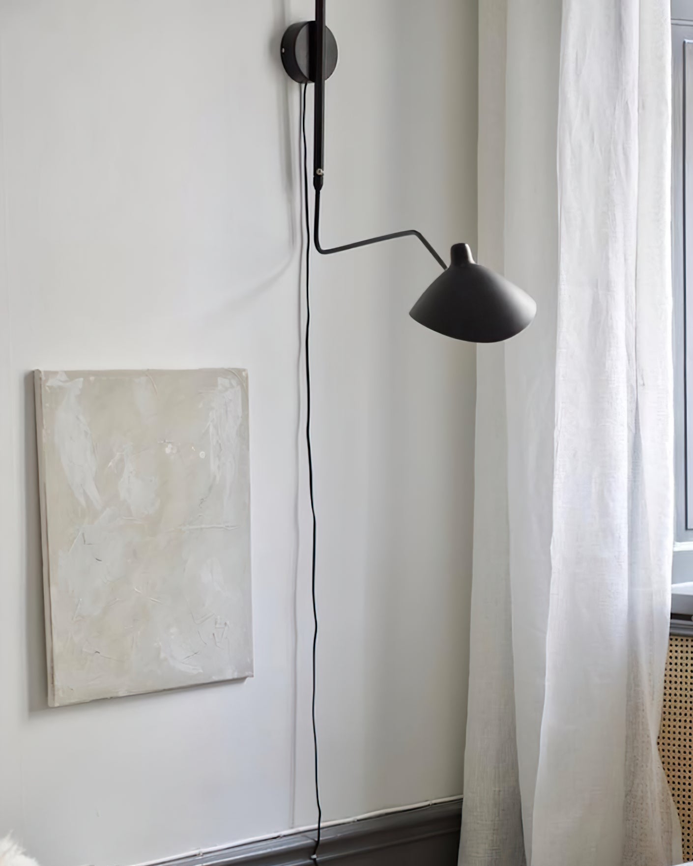 Multi Arm Spider Plug In Wall Lamp