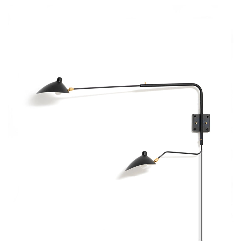 Multi Arm Spider Plug In Wall Lamp