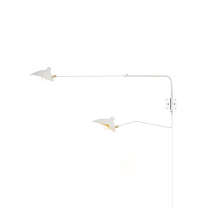 Multi Arm Spider Plug In Wall Lamp