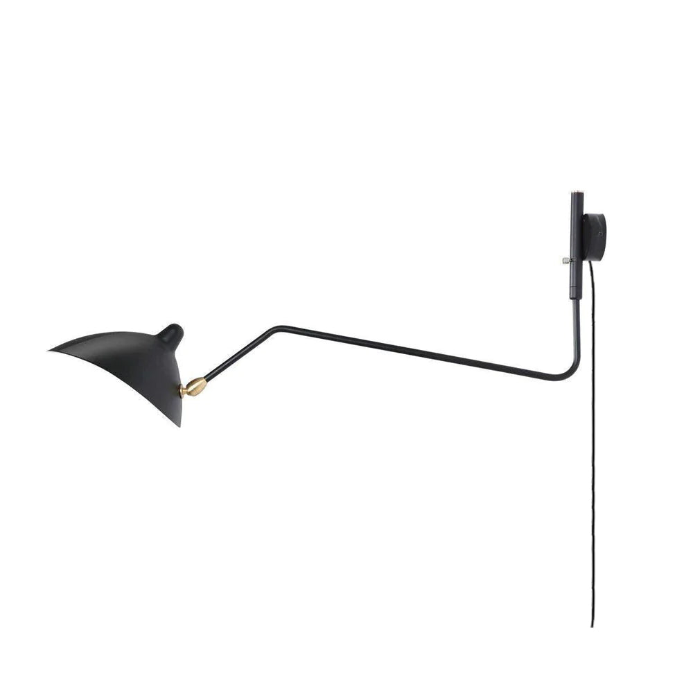 Multi Arm Spider Plug In Wall Lamp