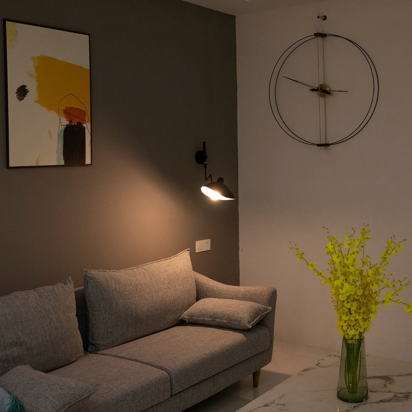 Multi Arm Spider Wall Lamp