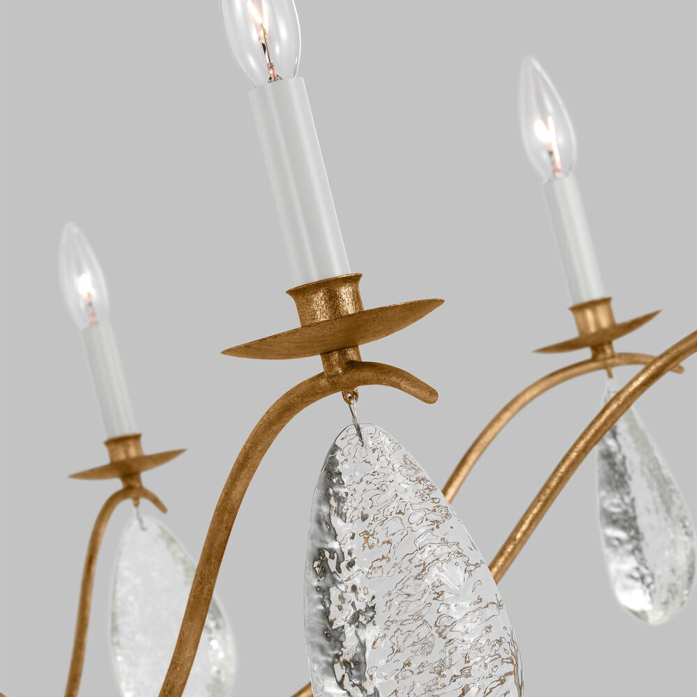 Sheilds Glass Chandelier