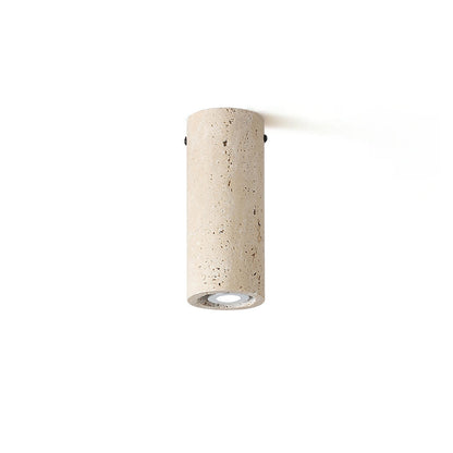 Shura Travertine Ceiling Lamp