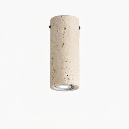 Shura Travertine Ceiling Lamp